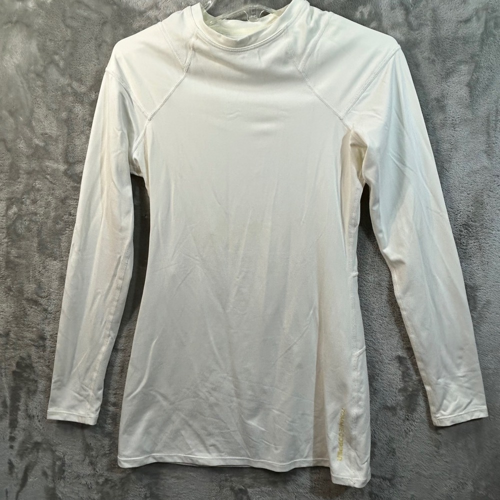 Tommie Copper Womens White Compression Long Sleeve Shirt Small Copper Znergy